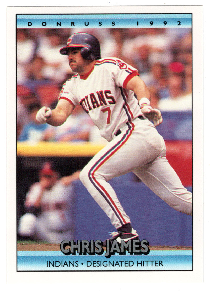 Chris James - Cleveland Indians (MLB Baseball Card) 1992 Donruss # 82 Mint