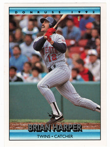 Brian Harper - Minnesota Twins (MLB Baseball Card) 1992 Donruss # 83 Mint