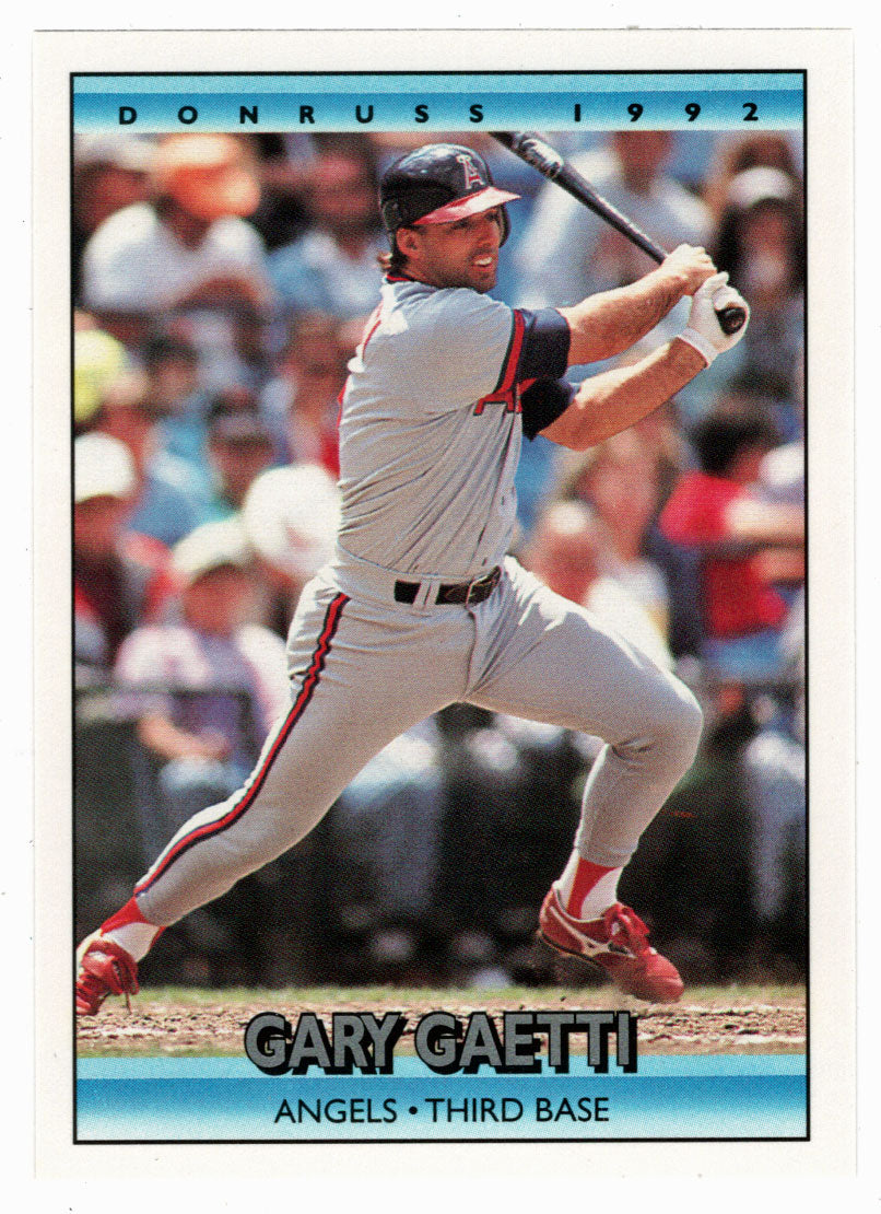 Gary Gaetti - California Angels (MLB Baseball Card) 1992 Donruss # 96 Mint