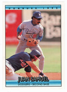 Juan Samuel - Los Angeles Dodgers (MLB Baseball Card) 1992 Donruss # 105 Mint