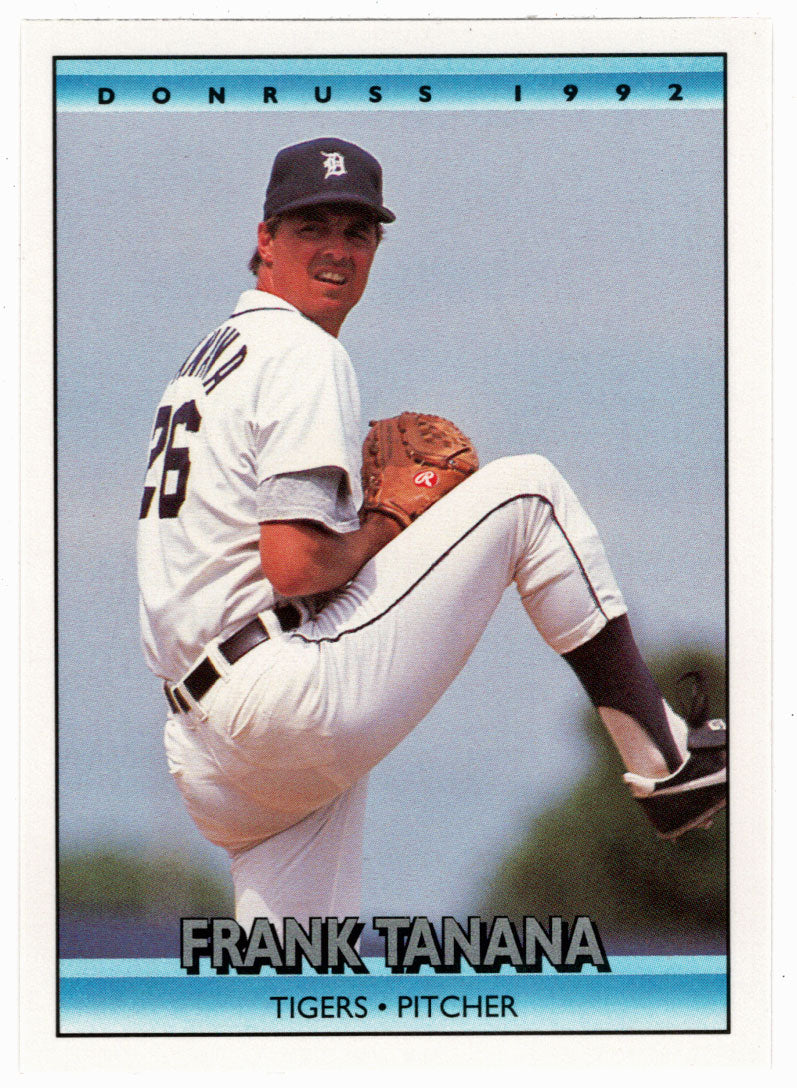Frank Tanana - Detroit Tigers (MLB Baseball Card) 1992 Donruss