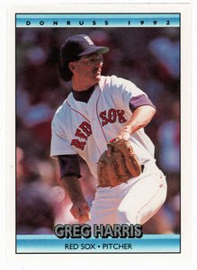 Greg A. Harris - Boston Red Sox (MLB Baseball Card) 1992 Donruss # 113 Mint