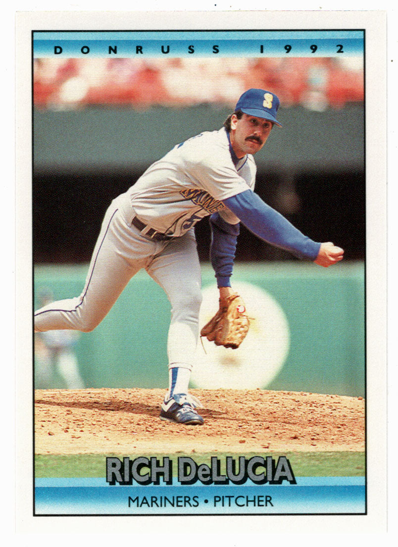 Rich DeLucia - Seattle Mariners (MLB Baseball Card) 1992 Donruss # 118 Mint