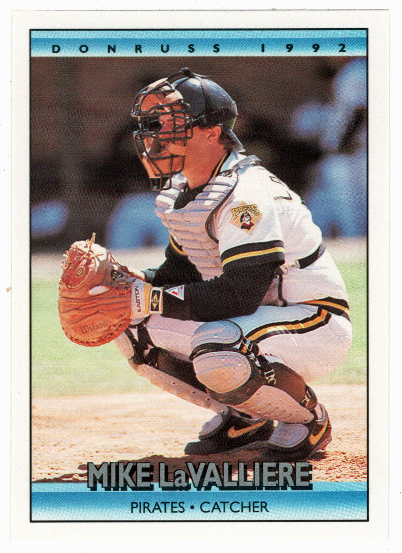 Mike LaValliere - Pittsburgh Pirates (MLB Baseball Card) 1992 Donruss –  PictureYourDreams