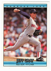 Jeff Gray - Boston Red Sox (MLB Baseball Card) 1992 Donruss # 122 Mint
