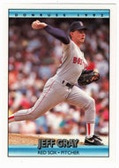 Jeff Gray - Boston Red Sox (MLB Baseball Card) 1992 Donruss # 122 Mint