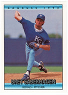 Bret Saberhagen - Kansas City Royals (MLB Baseball Card) 1992 Donruss # 128 Mint