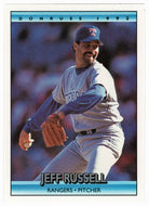 Jeff Russell - Texas Rangers (MLB Baseball Card) 1992 Donruss # 129 Mint