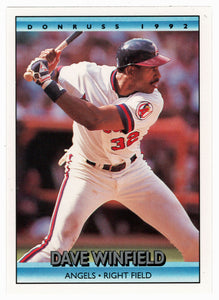 Dave Winfield - California Angels (MLB Baseball Card) 1992 Donruss # 133 Mint