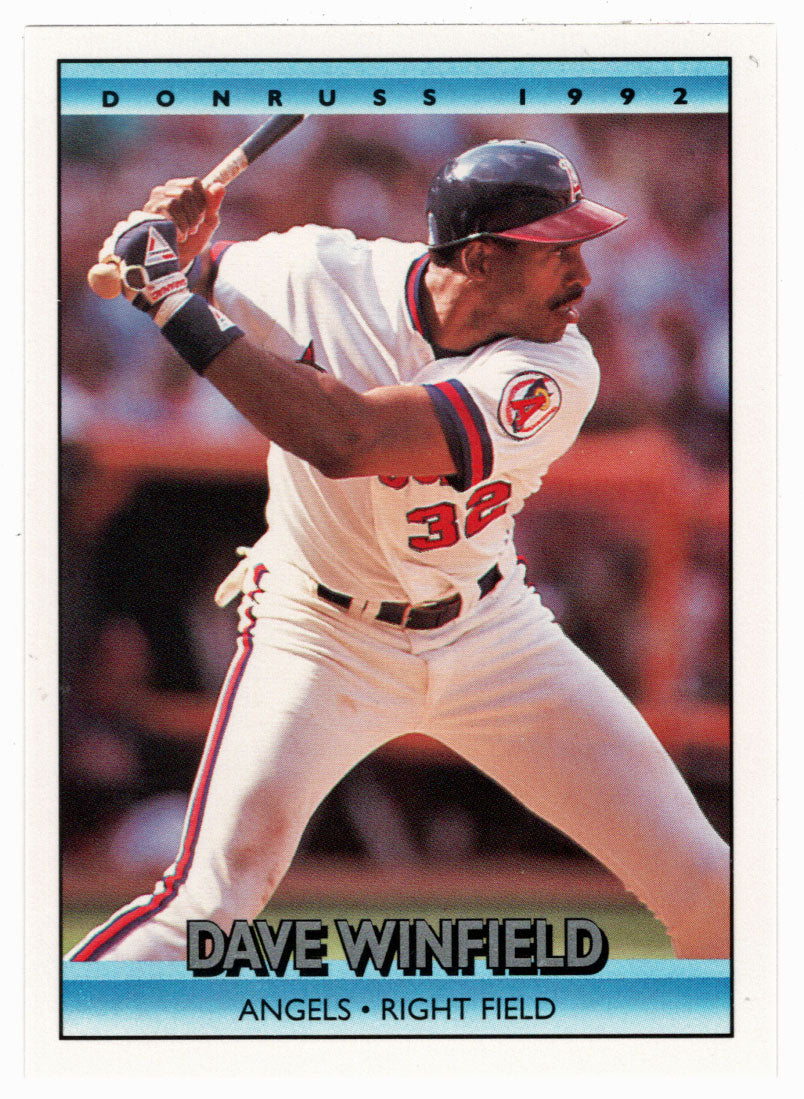 Dave Winfield - California Angels (MLB Baseball Card) 1992 Donruss # 133 Mint