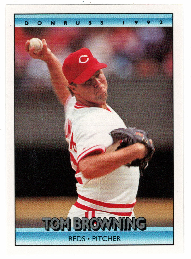 Tom Browning - Cincinnati Reds (MLB Baseball Card) 1992 Donruss # 136 Mint