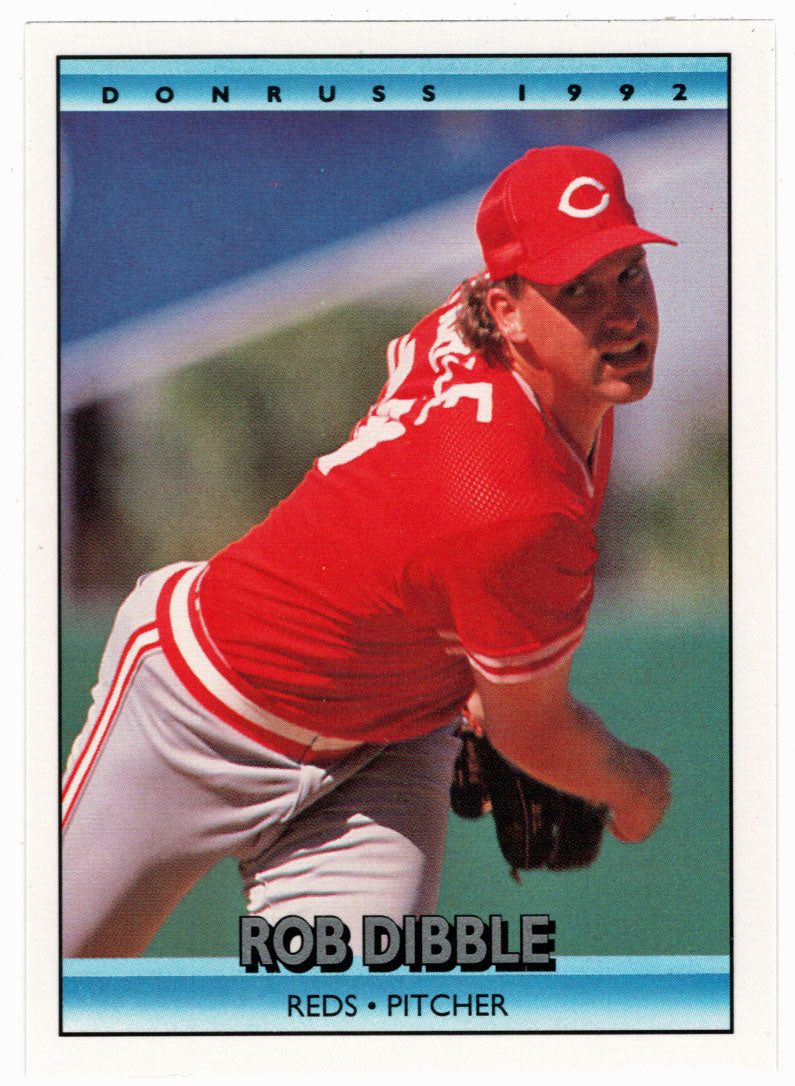 Rob Dibble - Cincinnati Reds (MLB Baseball Card) 1992 Donruss