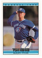 Tom Henke - Toronto Blue Jays (MLB Baseball Card) 1992 Donruss # 141 Mint