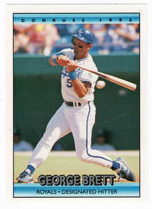 George Brett - Kansas City Royals (MLB Baseball Card) 1992 Donruss # 143 Mint