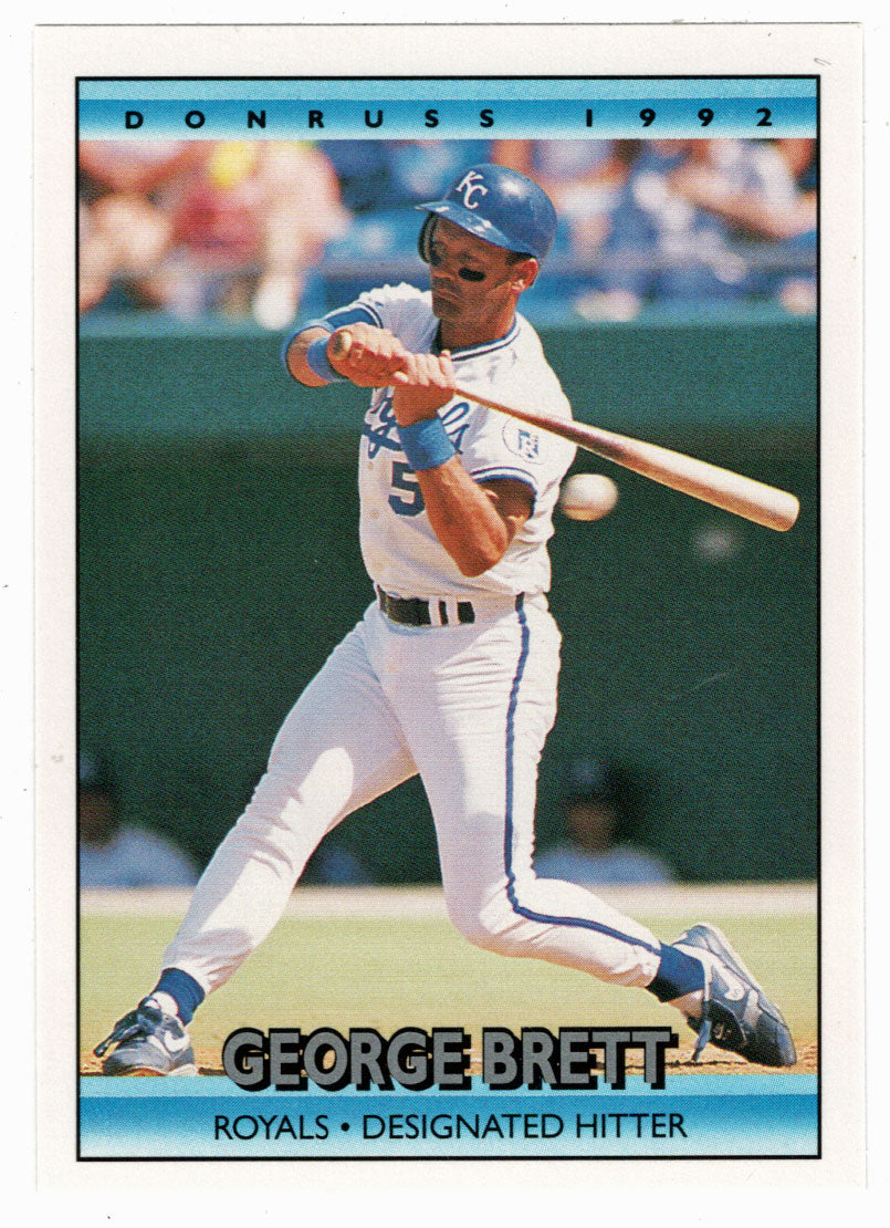 George Brett - Kansas City Royals (MLB Baseball Card) 1992 Donruss # 143 Mint