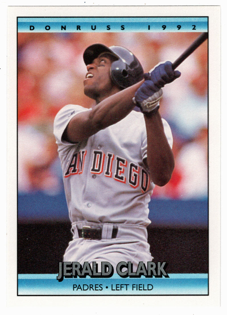 Jerald Clark - San Diego Padres (MLB Baseball Card) 1992 Donruss # 144 Mint