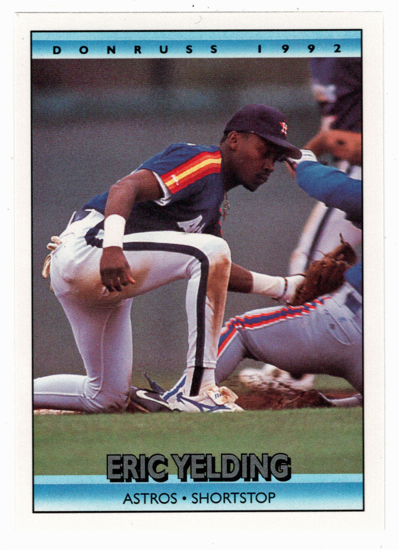 Eric Yelding - Houston Astros (MLB Baseball Card) 1992 Donruss # 148 Mint