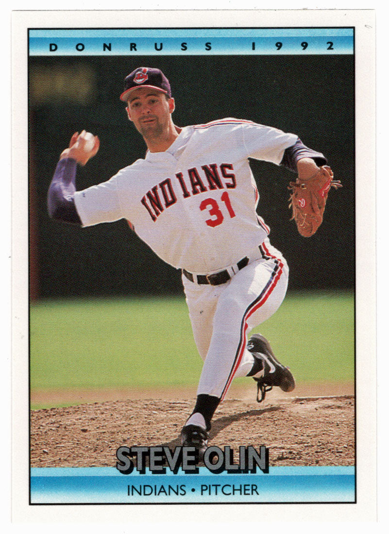 Steve Olin - Cleveland Indians (MLB Baseball Card) 1992 Donruss # 151 Mint