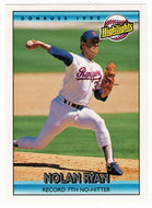 Nolan Ryan - Texas Rangers - Highlights (MLB Baseball Card) 1992 Donruss # 154 Mint