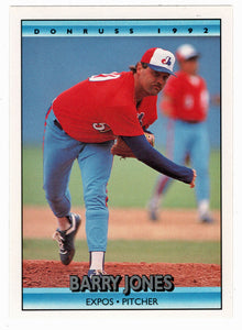 Barry Jones - Montreal Expos (MLB Baseball Card) 1992 Donruss # 155 Mint