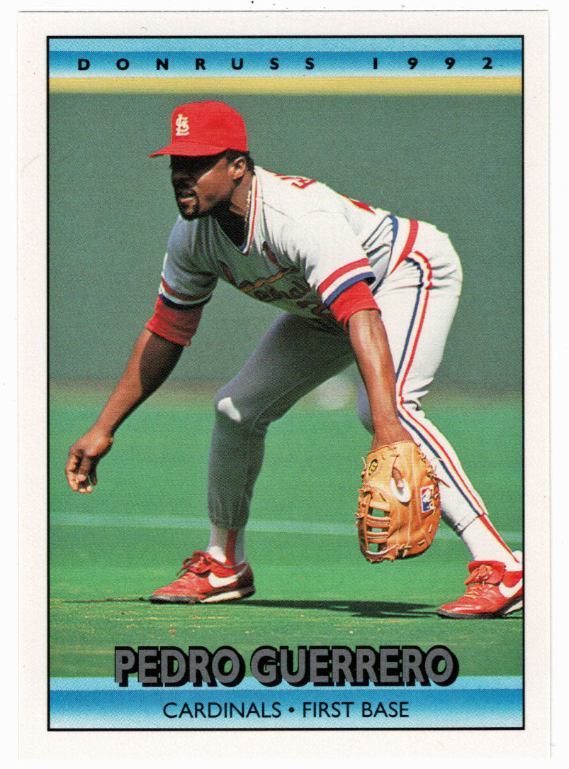 Pedro Guerrero Baseball Trading Cards