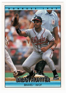 Brian Hunter - Atlanta Braves (MLB Baseball Card) 1992 Donruss # 163 Mint