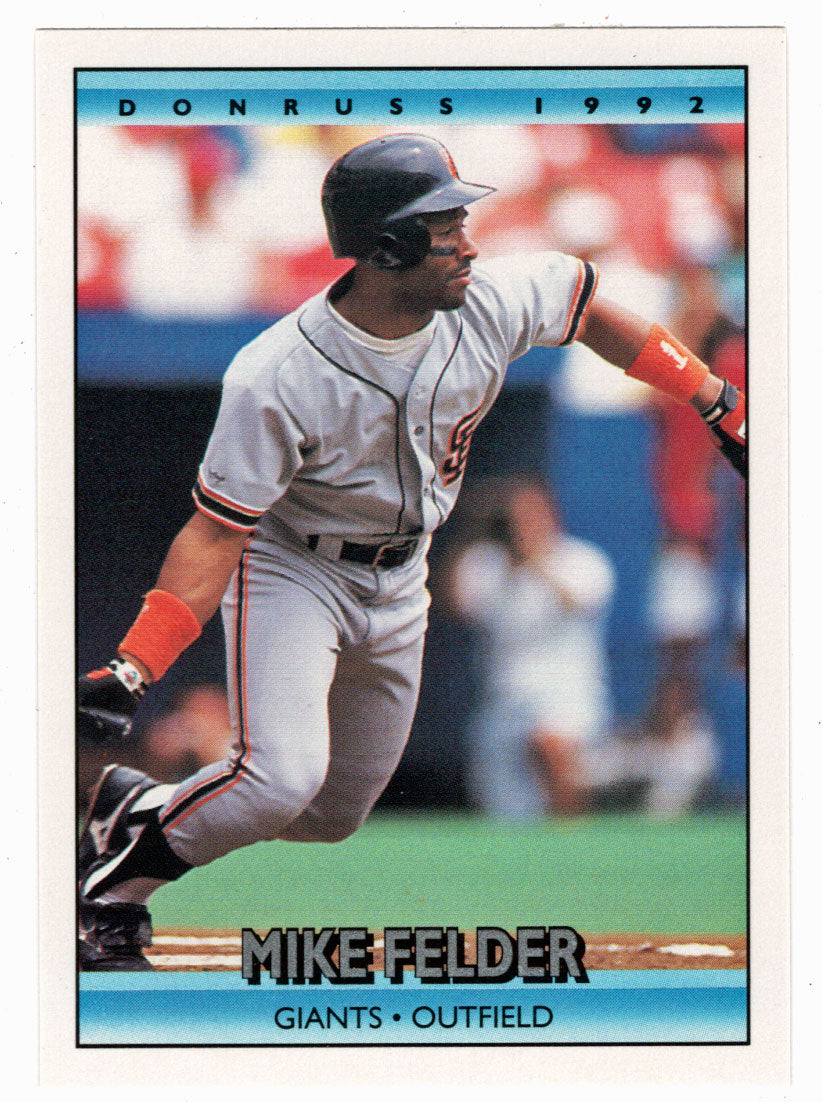 Mike Felder - San Francisco Giants (MLB Baseball Card) 1992 Donruss # 182 Mint