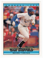 Gary Sheffield - Milwaukee Brewers (MLB Baseball Card) 1992 Donruss # 192 Mint