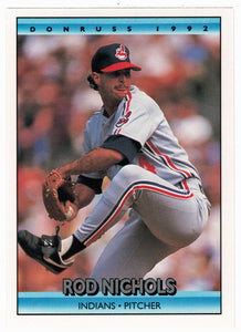 Rod Nichols - Cleveland Indians (MLB Baseball Card) 1992 Donruss # 194 Mint