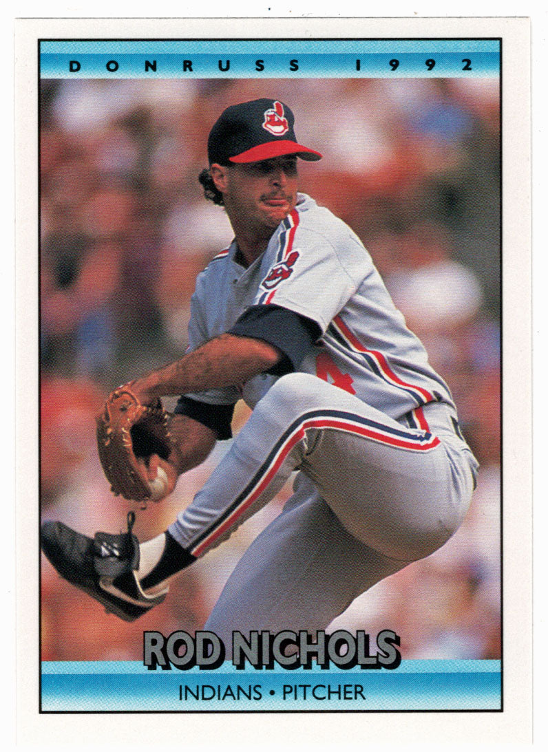 Rod Nichols - Cleveland Indians (MLB Baseball Card) 1992 Donruss # 194 Mint