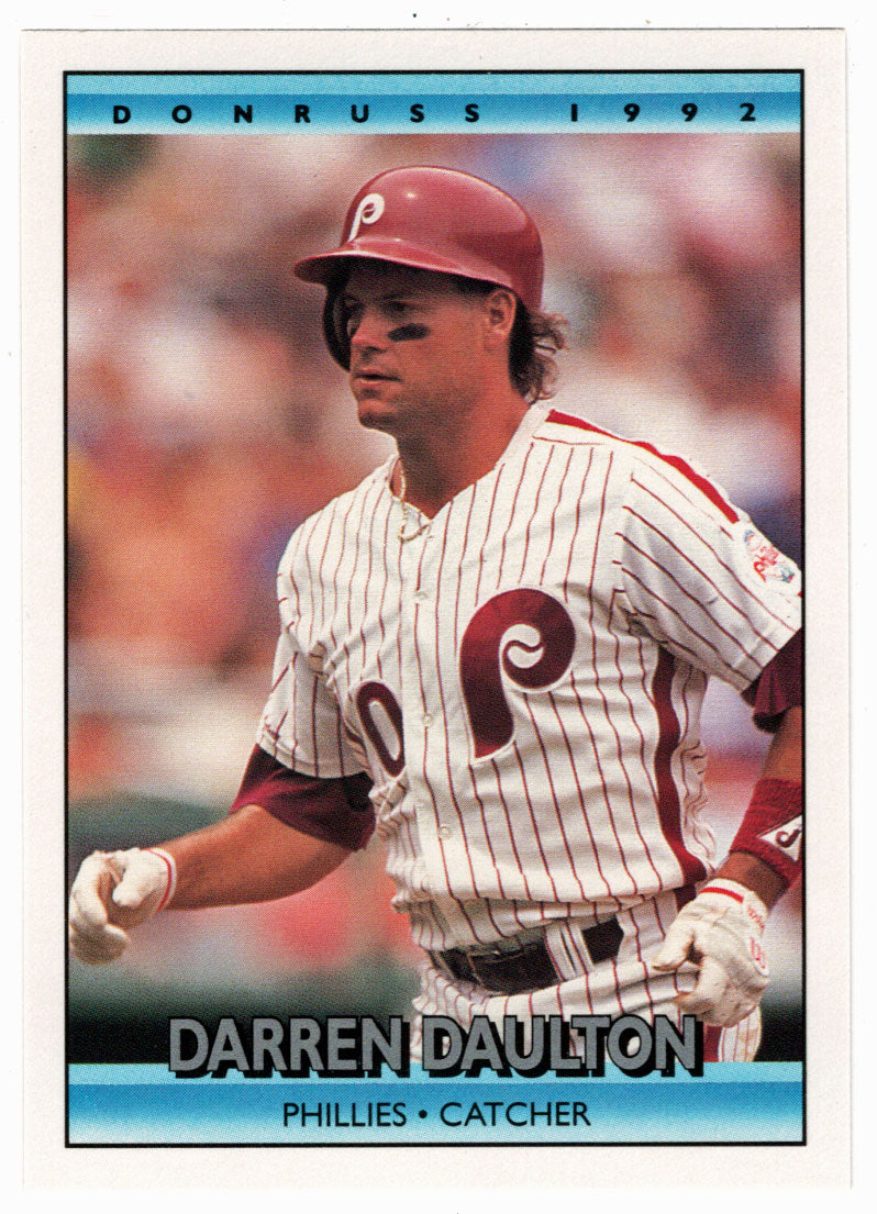 Darren Daulton - Philadelphia Phillies (MLB Baseball Card) 1992 Donruss # 198 Mint