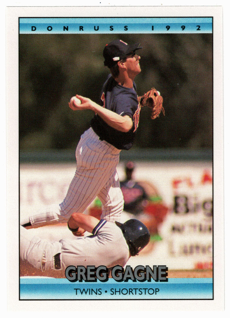 Greg Gagne - Minnesota Twins (MLB Baseball Card) 1992 Donruss # 204 Mint