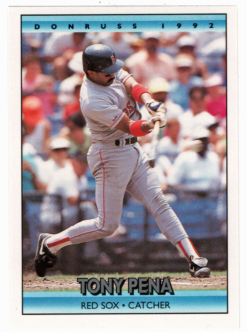 Tony Pena - Boston Red Sox (MLB Baseball Card) 1992 Donruss # 208 Mint