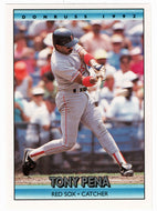 Tony Pena - Boston Red Sox (MLB Baseball Card) 1992 Donruss # 208 Mint