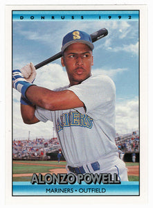 Alonzo Powell - Seattle Mariners (MLB Baseball Card) 1992 Donruss # 213 Mint