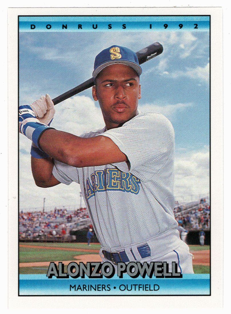 Alonzo Powell - Seattle Mariners (MLB Baseball Card) 1992 Donruss # 213 Mint