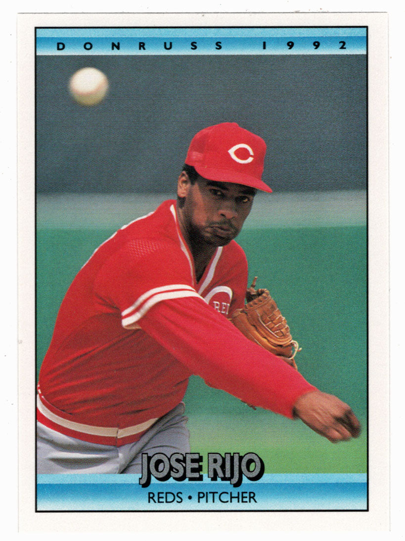 Jose Rijo Cincinnati Reds Baseball Sports Trading Cards