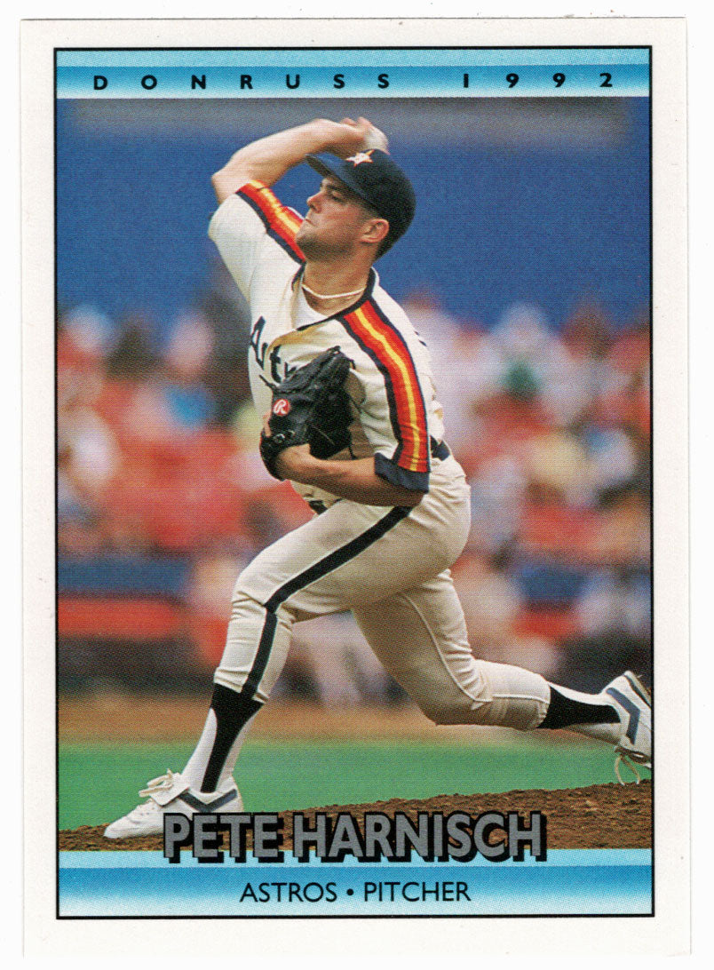 Pete Harnisch - Houston Astros (MLB Baseball Card) 1992 Donruss