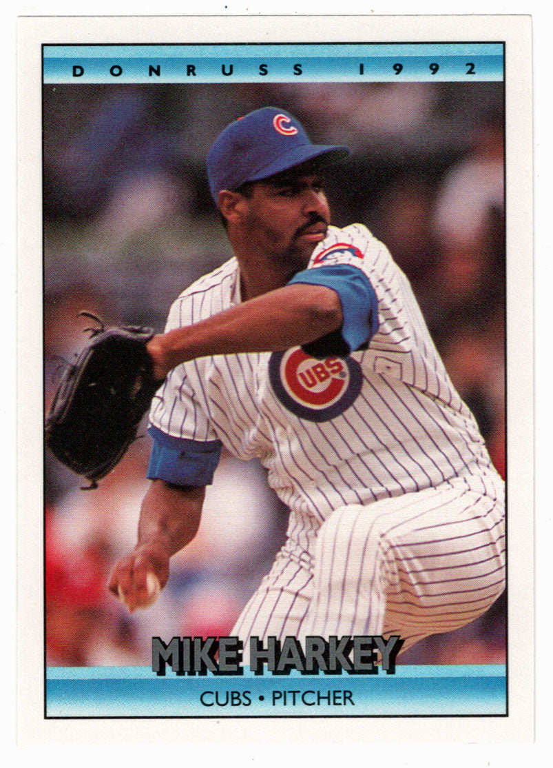 Mike Harkey - Chicago Cubs (MLB Baseball Card) 1992 Donruss # 241 Mint