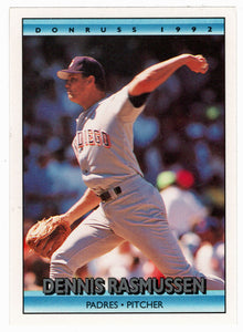 Dennis Rasmussen - San Diego Padres (MLB Baseball Card) 1992 Donruss # 245 Mint