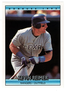 Kevin Reimer - Texas Rangers (MLB Baseball Card) 1992 Donruss # 251 Mint