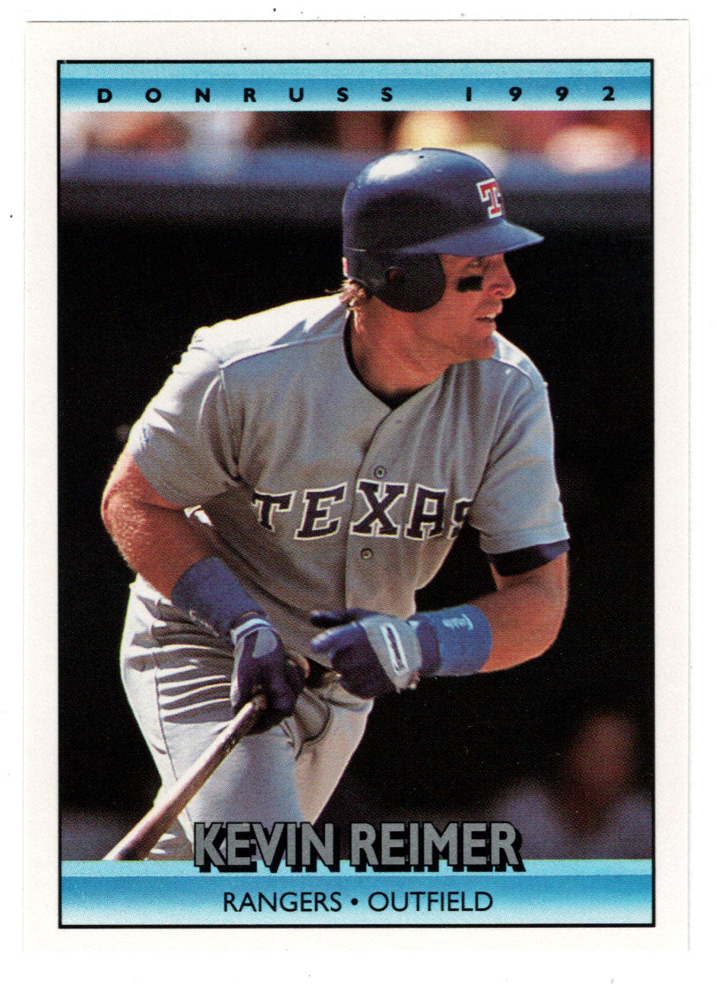 Kevin Reimer - Texas Rangers (MLB Baseball Card) 1992 Donruss # 251 Mint