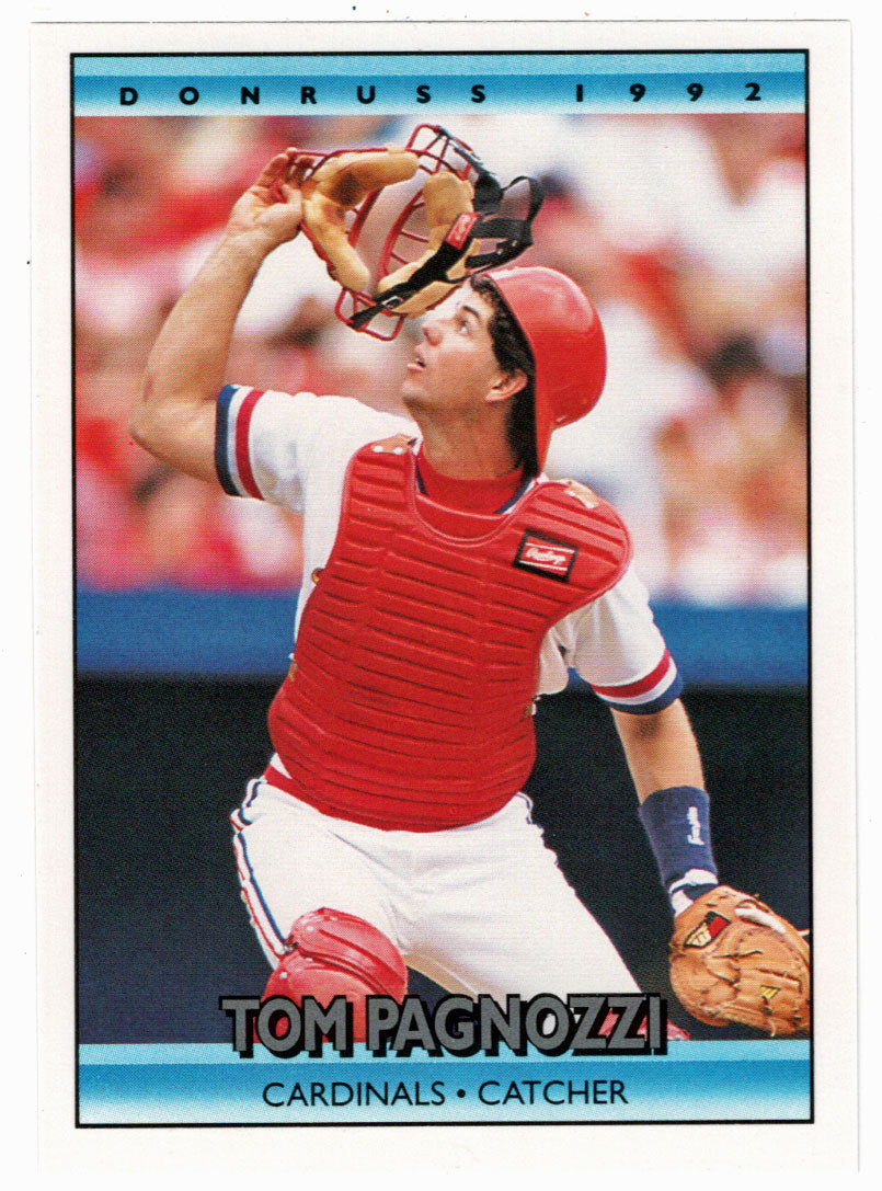 Tom Pagnozzi - St. Louis Cardinals (MLB Baseball Card) 1992 Donruss # 254 Mint