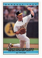 Rick Honeycutt - Oakland Athletics (MLB Baseball Card) 1992 Donruss # 269 Mint