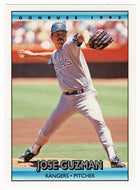 Jose Guzman - Texas Rangers (MLB Baseball Card) 1992 Donruss # 271 Mint