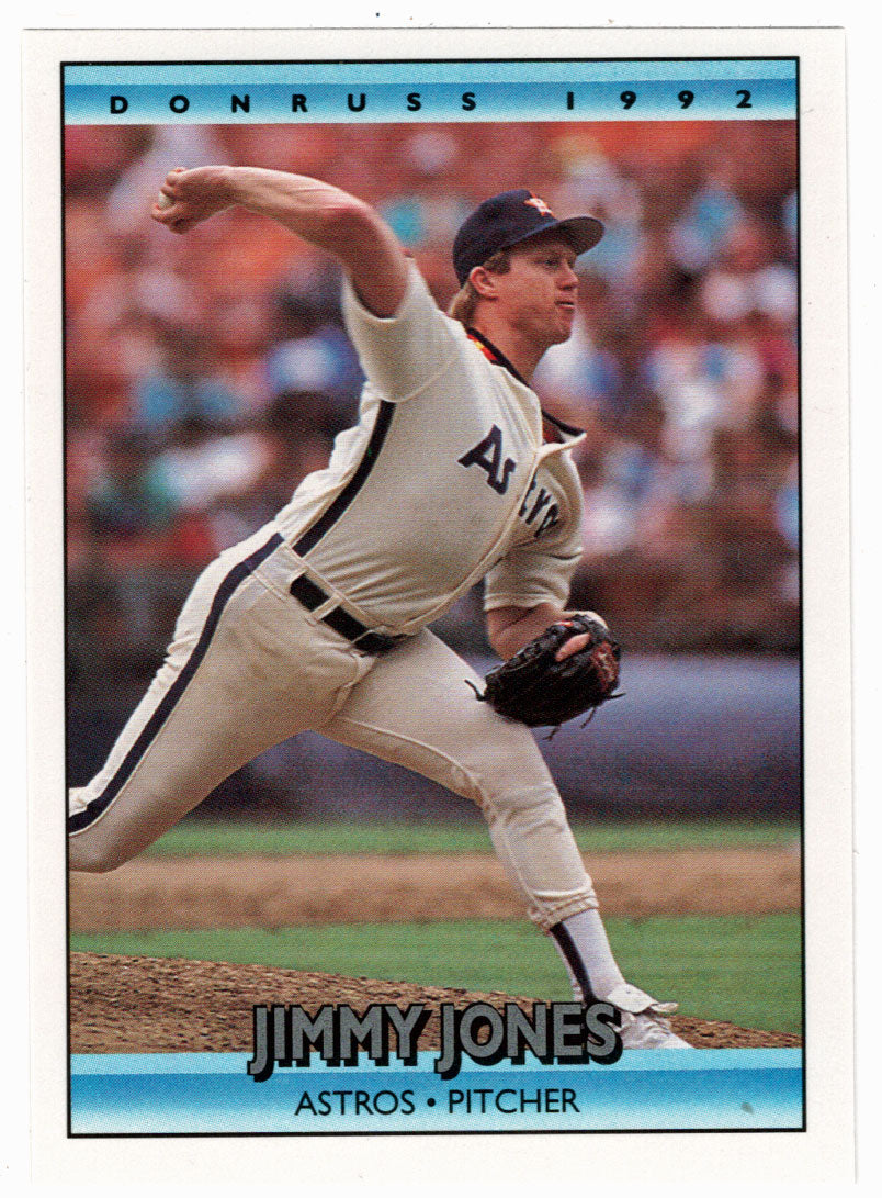 Jimmy Jones - Houston Astros (MLB Baseball Card) 1992 Donruss # 272 Mint