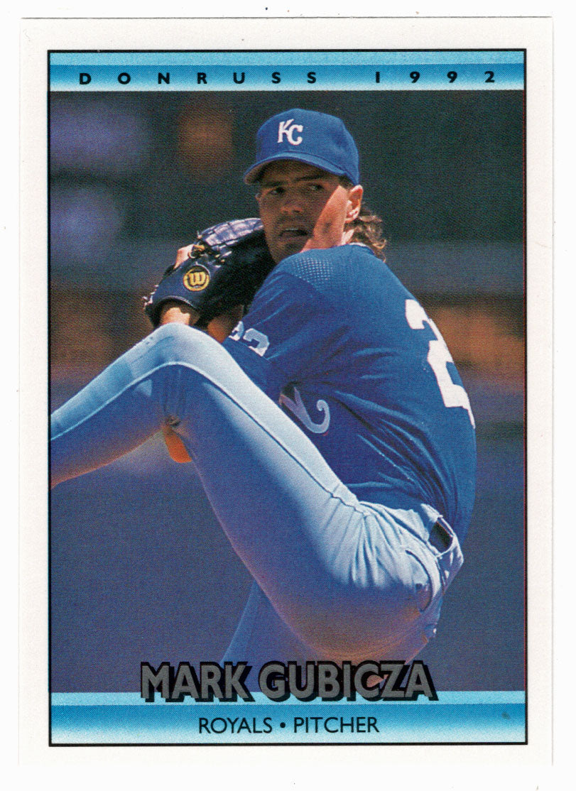 Mark Gubicza - Kansas City Royals (MLB Baseball Card) 1992 Donruss # 282 Mint