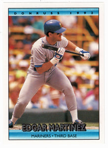 Edgar Martinez - Seattle Mariners (MLB Baseball Card) 1992 Donruss # 286 Mint