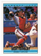 Ron Tingley - California Angels (MLB Baseball Card) 1992 Donruss # 287 Mint