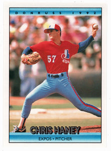 Chris Haney - Montreal Expos (MLB Baseball Card) 1992 Donruss # 291 Mint